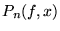 $P_n(f,x)$